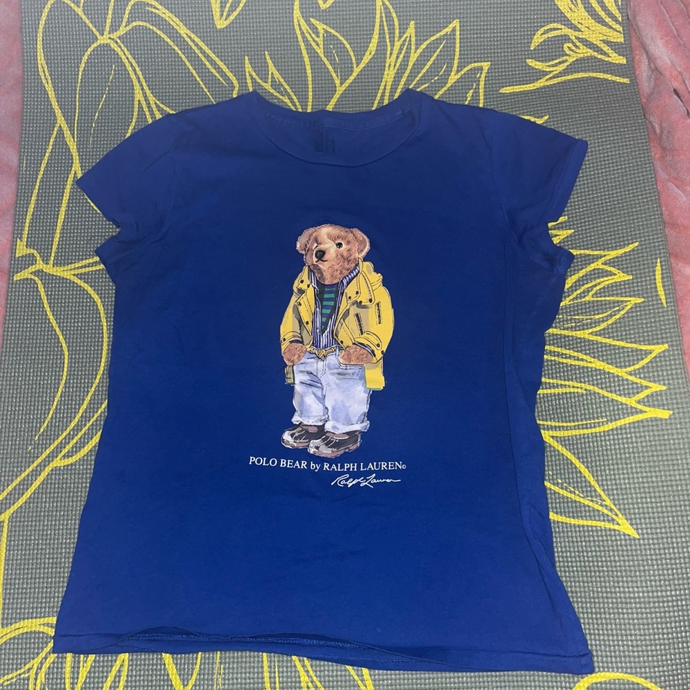 Ralph Lauren Polo Bear Blue T-Shirt